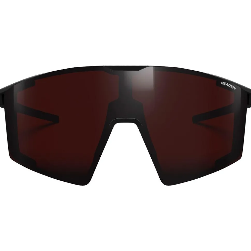 Lunettes de soleil Julbo Edge Cover Mat Noir Reactiv 0-4 High Contrast