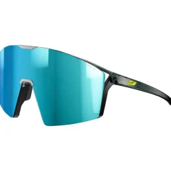 Lunettes de soleil Julbo Edge Cover Mat Noir Jaune Fluo Spectron Hd 4 Polarized