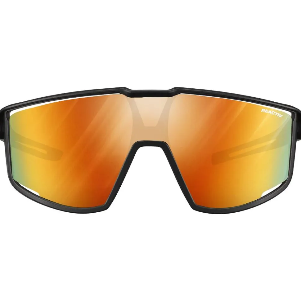 Lunettes de soleil Julbo Fury S Mat Noir Gris Reactiv 1-3 Light Amplifier