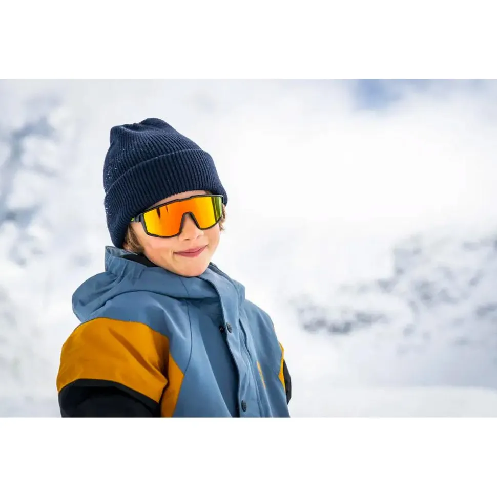 Lunettes de soleil Julbo Fury S Mat Noir Gris Reactiv 1-3 Light Amplifier