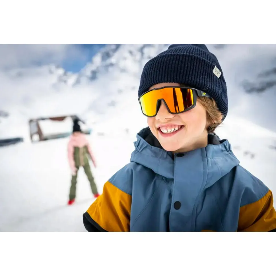 Lunettes de soleil Julbo Fury S Mat Noir Gris Reactiv 1-3 Light Amplifier