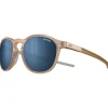 Lunettes de soleil Julbo Shine L Translucide Brillant Blush Gris Clair Spectron 3 Polarized