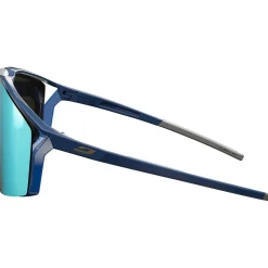 Lunettes de soleil Julbo Edge Cover Mat Bleu Gris Spectron Hd 4 Polarized
