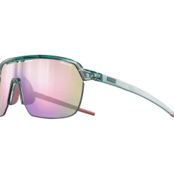 Lunettes de soleil Julbo Frequency Translucide Brillant Vert Clair Rose Spectron 3