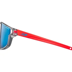 Lunettes de soleil Julbo Fury Mini Translucide Brillant Gris Orange Fluo Mat Spectron 3