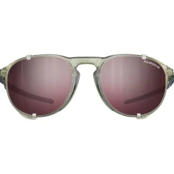 Lunettes de soleil Julbo Millenium Vert Army Translucide Brillant Blanc Bleu Spectron Hd 3 Polarized