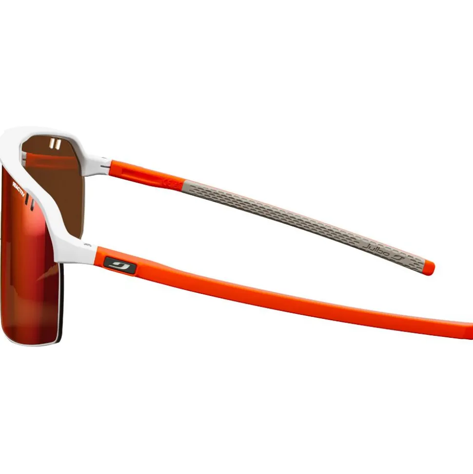 Lunettes de soleil Julbo Intensity Mat Blanc Orange Fluo Reactiv 0-3 High Contrast