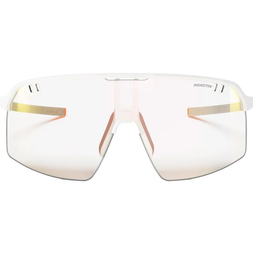 Lunettes de soleil Julbo Intensity Mat Blanc Orange Fluo Reactiv 0-3 High Contrast