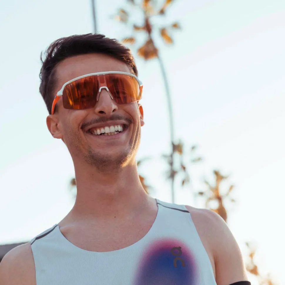 Lunettes de soleil Julbo Intensity Mat Blanc Orange Fluo Reactiv 0-3 High Contrast