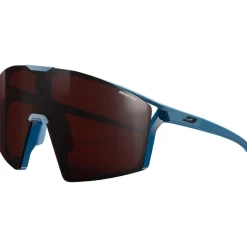 Lunettes de soleil Julbo Edge Cover Mat Bleu Bleu Reactiv 0-4 High Contrast