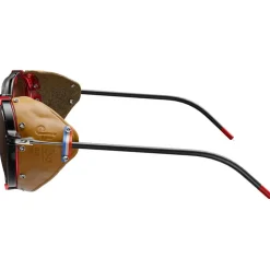 Lunettes de soleil Julbo Legacy Translucide Brillant Noir Rouge Marron Reactiv 2-4 Polarized