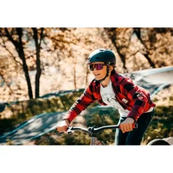 Lunettes de soleil Julbo Fury S Noir Spectron 3 Flash Rouge