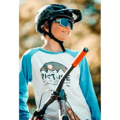 Lunettes de soleil Julbo Fury S Bleu Spectron 3 Flash Bleu