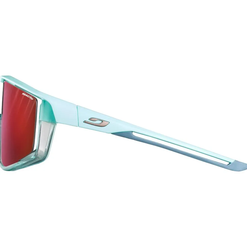 Lunettes de soleil Julbo Fury Translucide Brillant Bleu Clair Reactiv High Contrast 0-3