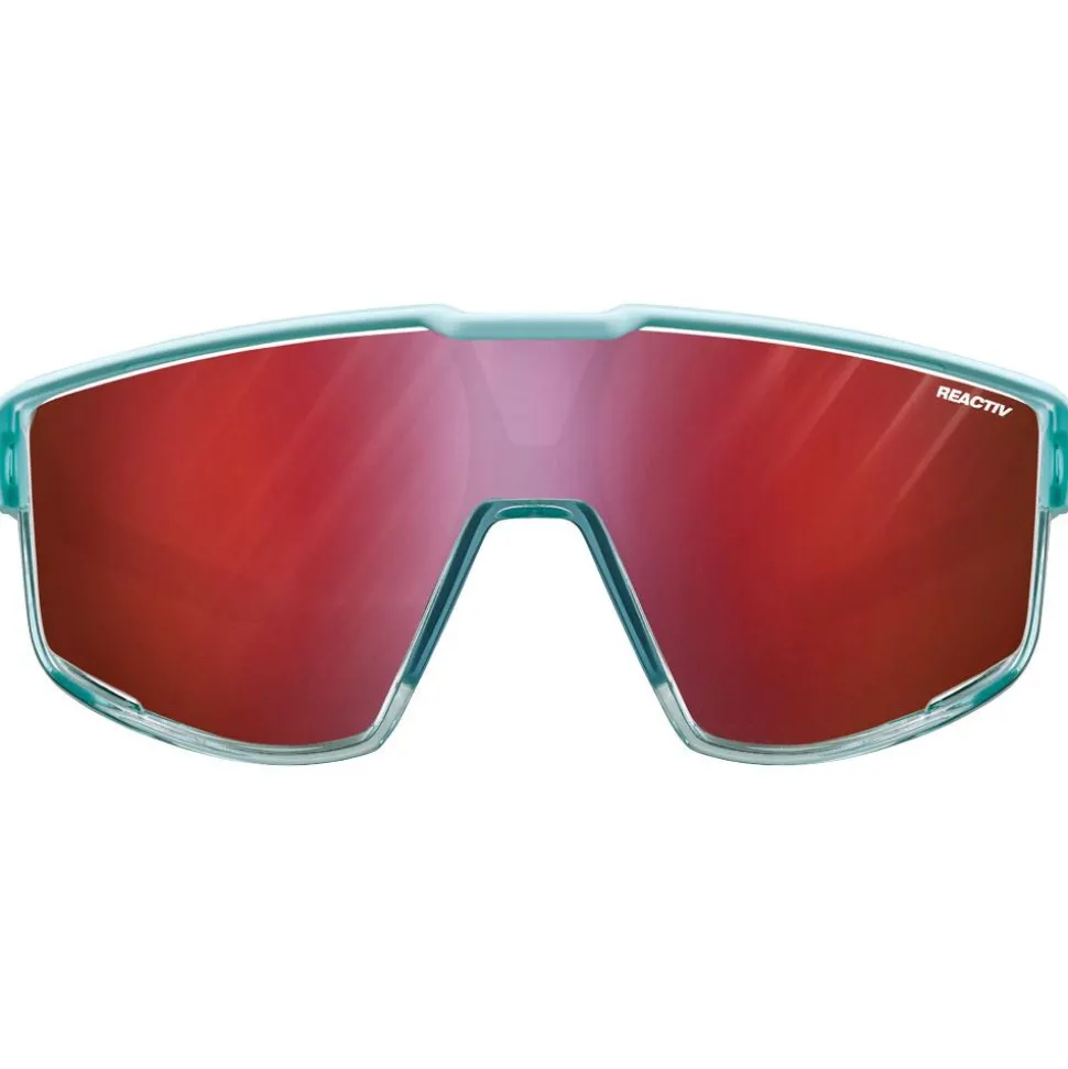 Lunettes de soleil Julbo Fury Translucide Brillant Bleu Clair Reactiv High Contrast 0-3