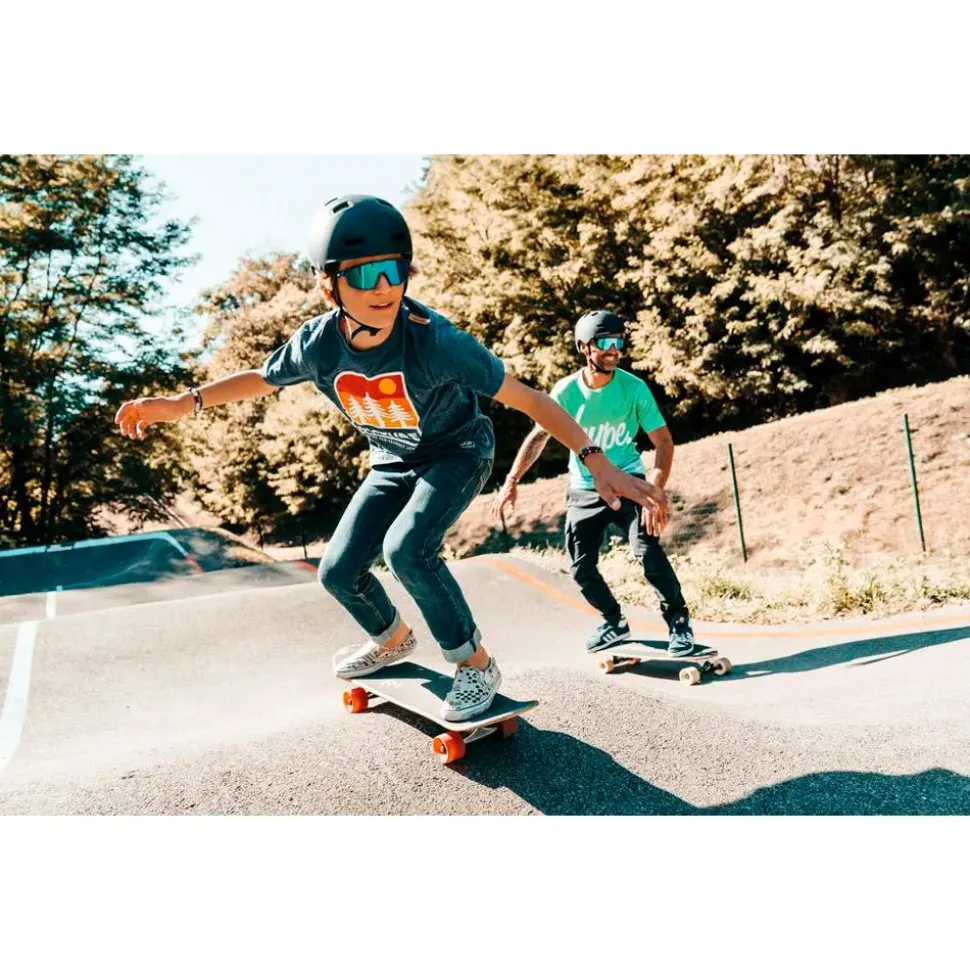 Lunettes de soleil Julbo Fury S Bleu Foncé Spectron 3 Flash Vert