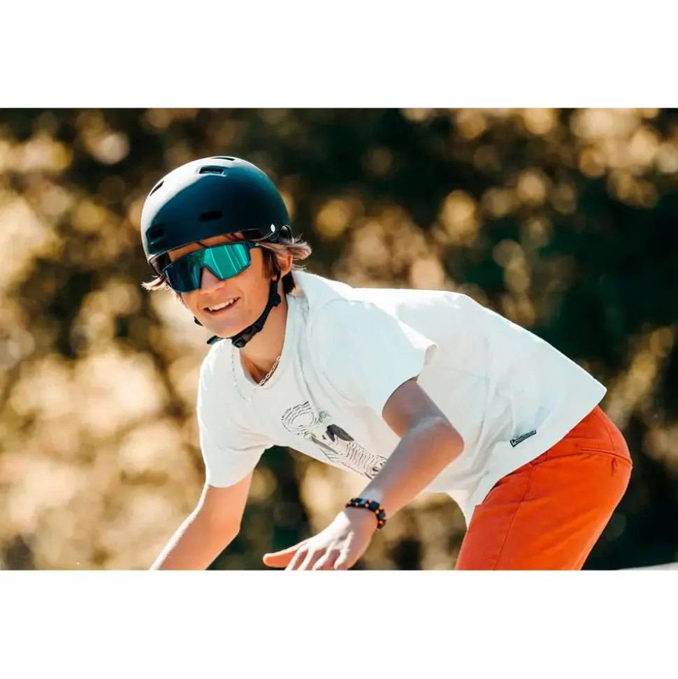 Lunettes de soleil Julbo Fury S Bleu Foncé Spectron 3 Flash Vert