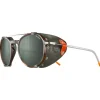 Lunettes de soleil Julbo Legacy Translucide Brillant Marron Kaki Orange Spectron 3 Polarized