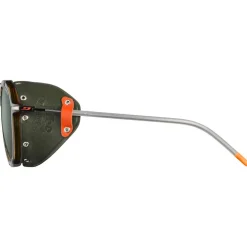 Lunettes de soleil Julbo Legacy Translucide Brillant Marron Kaki Orange Spectron 3 Polarized