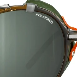 Lunettes de soleil Julbo Legacy Translucide Brillant Marron Kaki Orange Spectron 3 Polarized