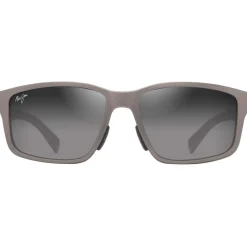 Lunettes de soleil Maui Jim Walewaha Asian Fit Metal Matte Grey Neutral Grey Mineral Superthin