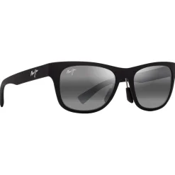 Lunettes de soleil Maui Jim Kapeau Matte Black Neutral Grey Mineral Superthin