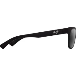 Lunettes de soleil Maui Jim Kapeau Matte Black Neutral Grey Mineral Superthin