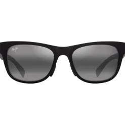 Lunettes de soleil Maui Jim Kapeau Matte Black Neutral Grey Mineral Superthin