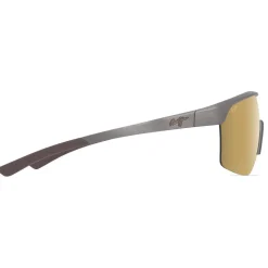 Lunettes de soleil Maui Jim Pāluna Matte Metal Light Brown Hawaii Glow MauiBrilliant