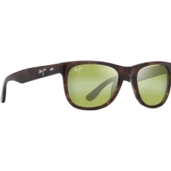 Lunettes de soleil Maui Jim Kikonia Shiny Melange Brown Havana Maui Ht Mineral Superthin