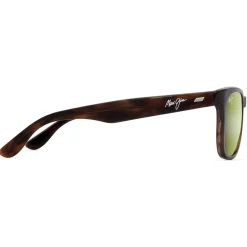 Lunettes de soleil Maui Jim Kikonia Shiny Melange Brown Havana Maui Ht Mineral Superthin