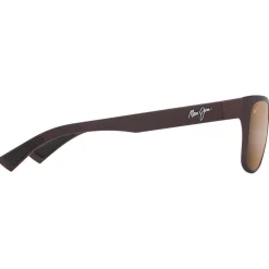 Lunettes de soleil Maui Jim Kapeau Metal Matte Brown Hcl Bronze Mineral Superthin