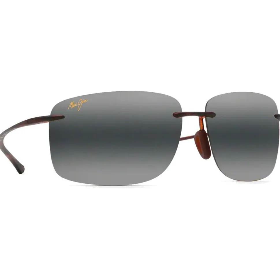 Lunettes de soleil Maui Jim Hema Matte Tortoise Gris Neutre MauiPure Lt