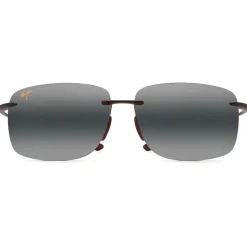 Lunettes de soleil Maui Jim Hema Matte Tortoise Gris Neutre MauiPure Lt
