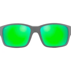 Lunettes de soleil Maui Jim Mangroves Mat Foncé Gris Clair MauiGreen Mineral Superthin