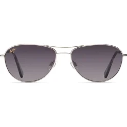 Lunettes de soleil Maui Jim Baby Beach Argent Gris Mauipure