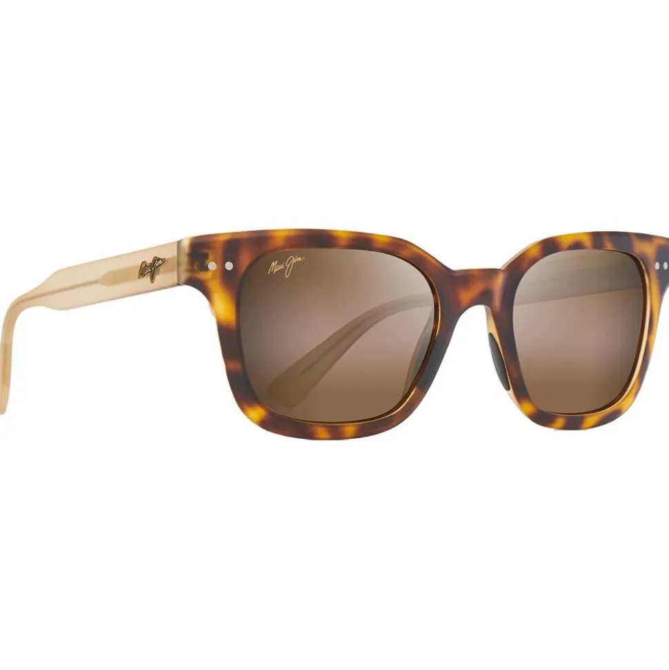 Lunettes de soleil Maui Jim Shore Break Tortue Mat Bronze Hcl Minéral SuperThin