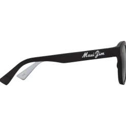 Lunettes de soleil Maui Jim Ihupani Asian Fit Noir Mat Gris Neutre MauiPure