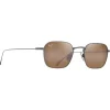 Lunettes de soleil Maui Jim Mekala Matte Dark Ruthenium Hcl Bronze MauiBrilliant