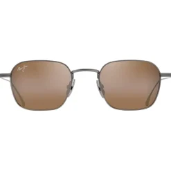 Lunettes de soleil Maui Jim Mekala Matte Dark Ruthenium Hcl Bronze MauiBrilliant
