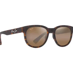 Lunettes de soleil Maui Jim Maoli Havane foncé mat Bronze HCL MauiPure