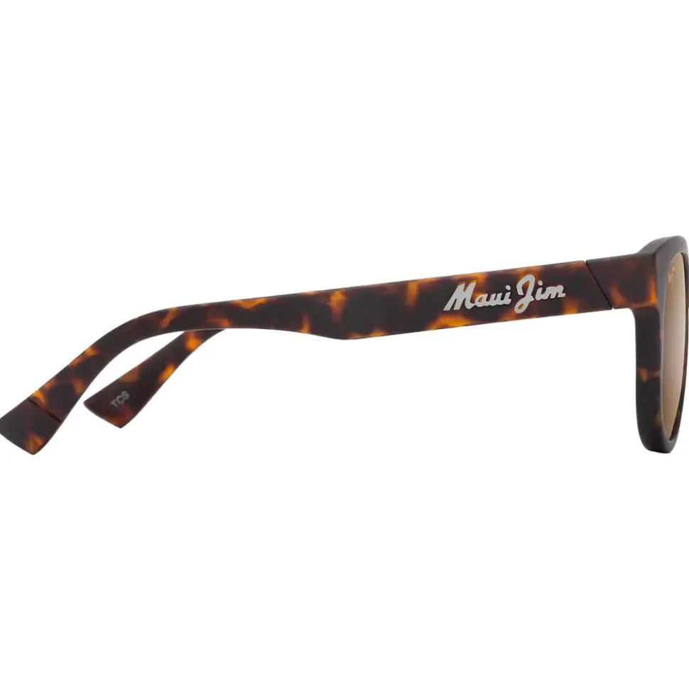 Lunettes de soleil Maui Jim Maoli Havane foncé mat Bronze HCL MauiPure