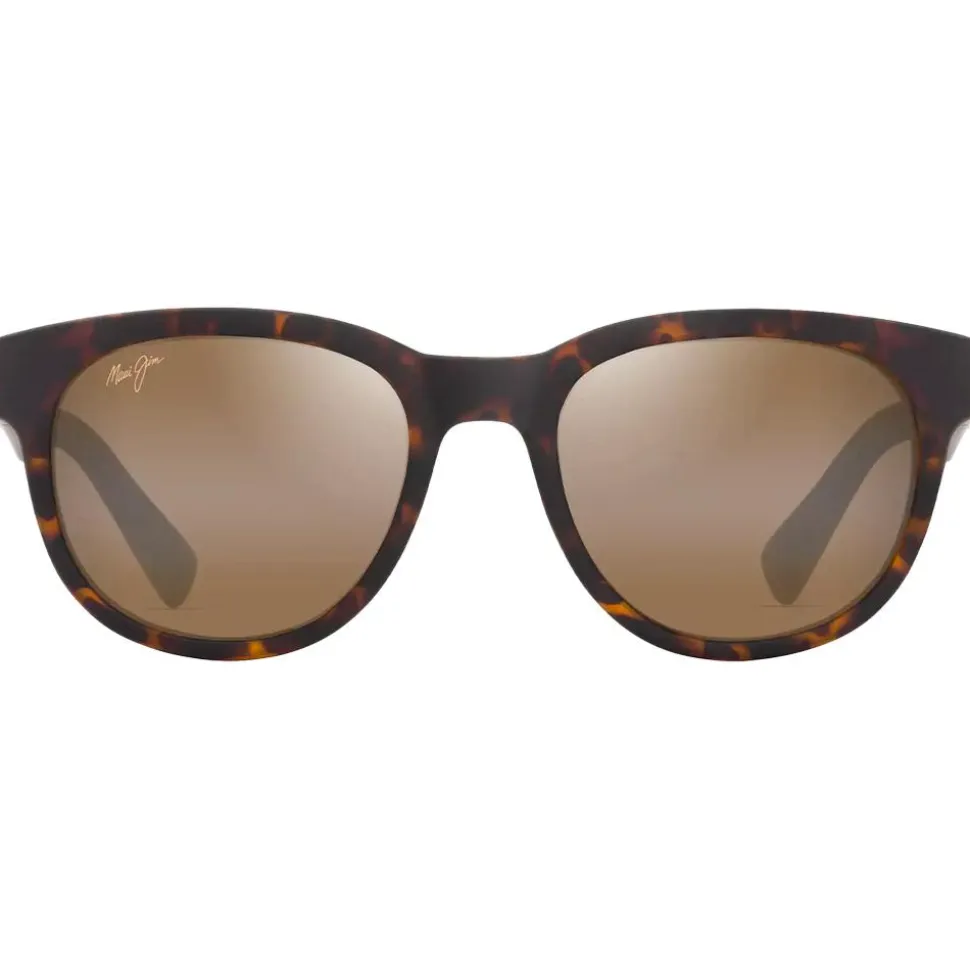 Lunettes de soleil Maui Jim Maoli Havane foncé mat Bronze HCL MauiPure