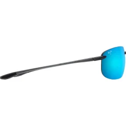 Lunettes de soleil Maui Jim Ho'okipa Xlarge Gris Translucide Blue Hawaii MauiPure