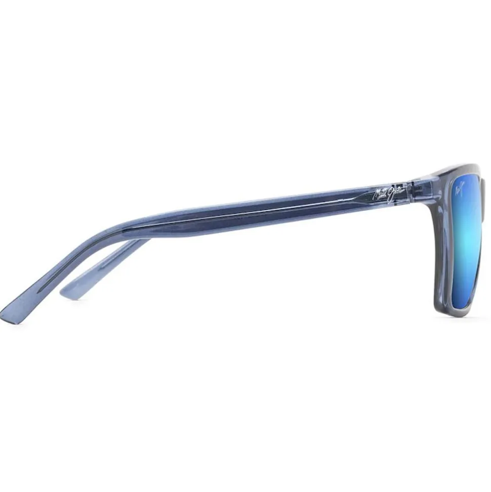 Lunettes de soleil Maui Jim Cruzem Dark Translucent Blue Blue Hawaii
