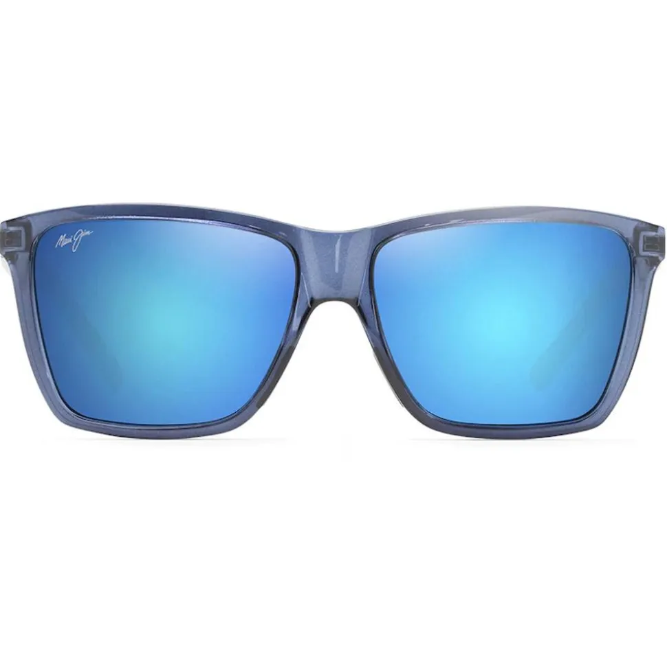 Lunettes de soleil Maui Jim Cruzem Dark Translucent Blue Blue Hawaii