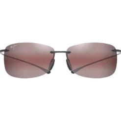 Lunettes de soleil Maui Jim Akau Black Gloss Mauipure Lt Maui Rose