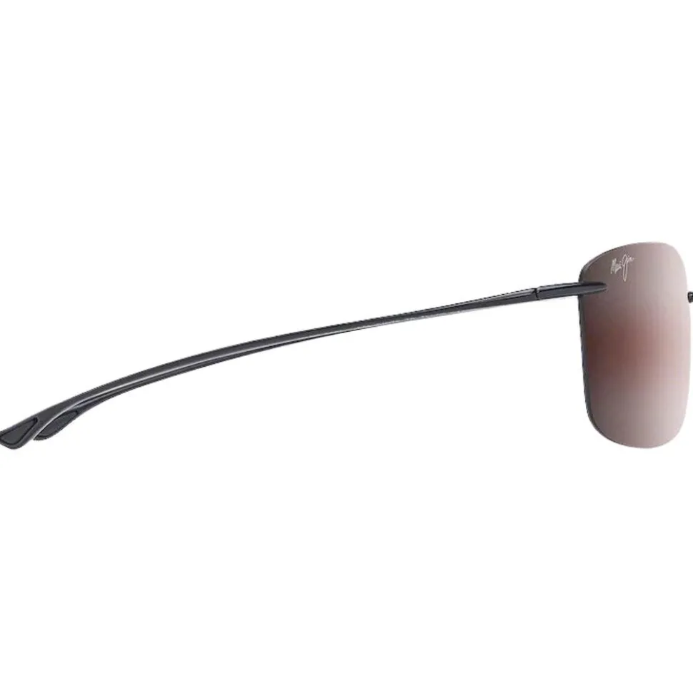 Lunettes de soleil Maui Jim Akau Black Gloss Mauipure Lt Maui Rose