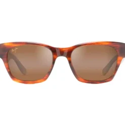 Lunettes de soleil Maui Jim Valley Isle Ecaille Hcl Bonze Mineral Superthin