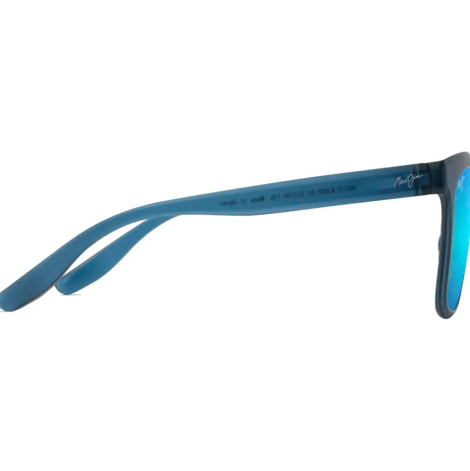 Lunettes de soleil Maui Jim Pehu Marine Mat Bleu Hawaï MauiPure